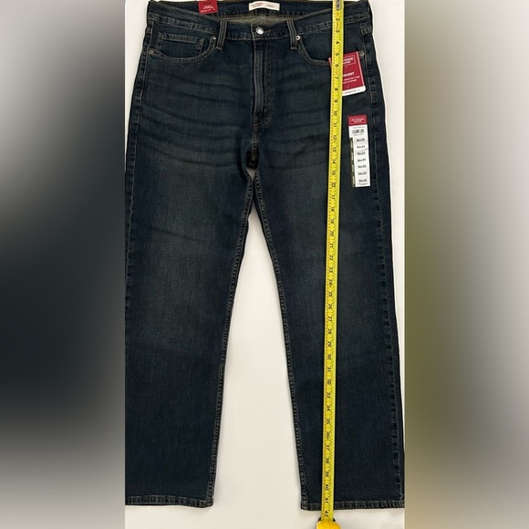 NWT Levi's Strauss Signature Straight leg Relaxed Blue Jeans Ultimate Flex 36x30 - Picture 13 of 14